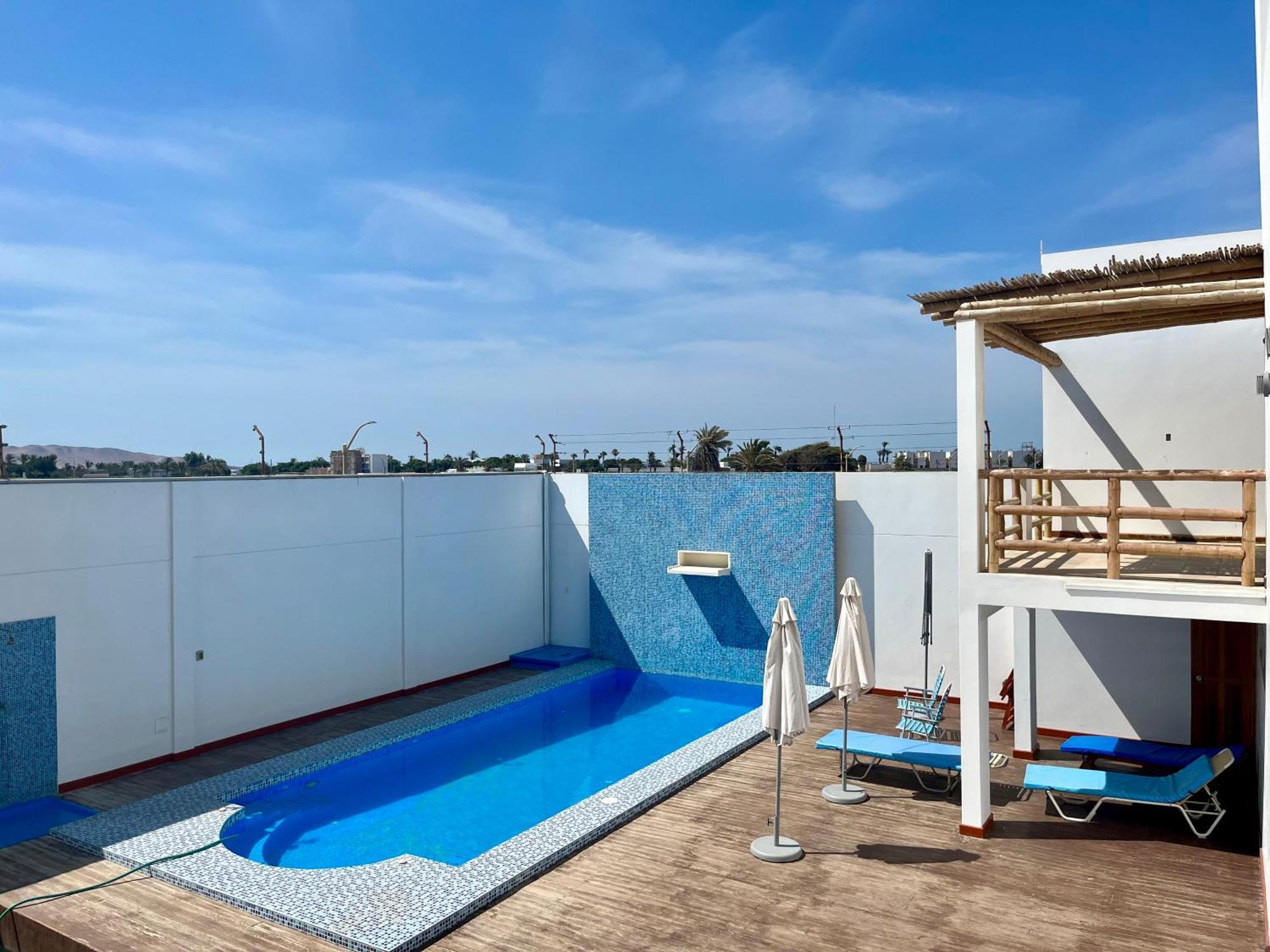 Caihuayna Apart Hotel Паракас Экстерьер фото